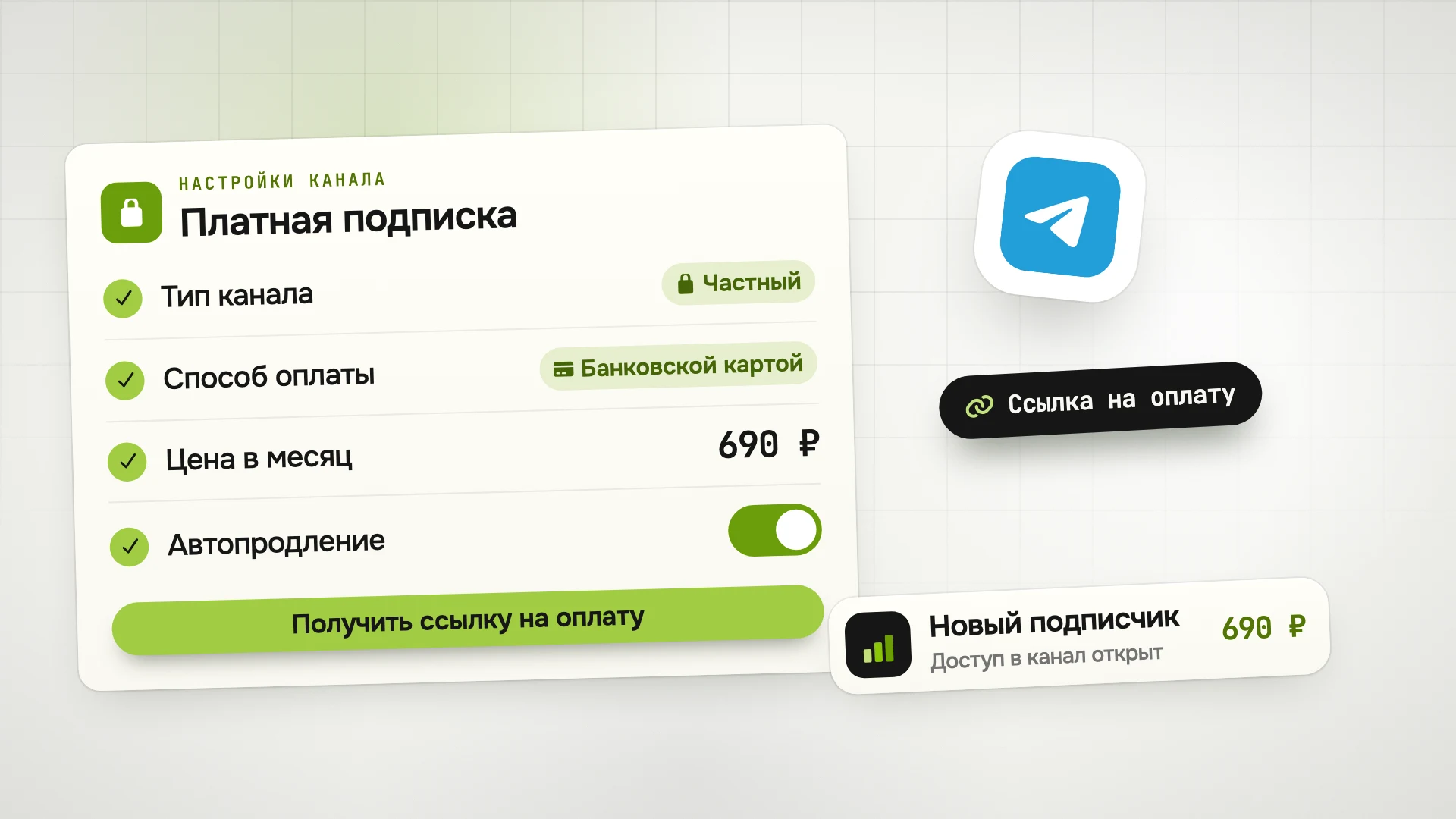 Как сделать платный канал в Телеграм: закрытый доступ, цена и отмена подписки